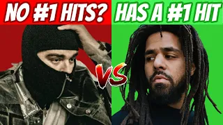 Rappers Who NEVER Had A #1 HIT vs Rappers Who Had A #1 HIT! *2023*