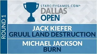 SCGDFW: Round 1 - Jack Kiefer vs Michael Jackson [Modern]