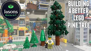 Building A Better Lego Pine Tree