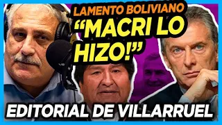 🔥 "DELITO INTERNACIONAL!" Darío Villarruel estalla sobre la denuncia de Bolivia a Macri