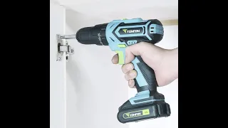 Аккумуляторная ударная дрель шуруповерт Xiaomi Tonfon Wireless Electric Cordless Drill