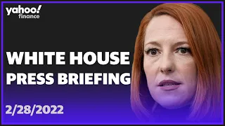 White House Press Secretary Jen Psaki holds news briefing