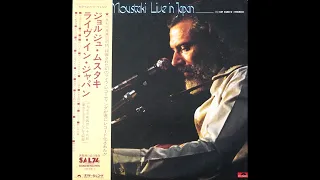 Georges Moustaki  /  Live in Japan 1973  ( At the TBS-Hall in Tokyo,  JAPAN )