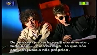 The Jesus & Mary Chain  - 1992 interview Portugal TV. HD