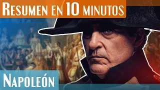 Napoleón Bonaparte en 10 minutos! | Ascenso, auge y caída del Emperador francés!