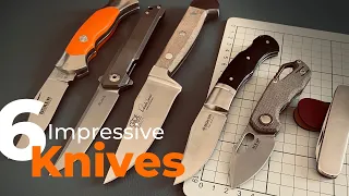 6 impressive knives