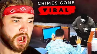 KingWoolz Reacts to CRIMES GONE VIRAL w/ Mike!! (REAL FOOTAGE)