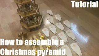 How to assemble a Christmas pyramid for a happy pre Christmas season DIY