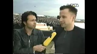 Rammstein, interview + live 05.07.1997 @ With Full Force Festival, Zwickau, Germany