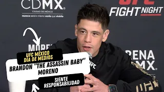 BRANDON MORENO: A VECES TIENE QUE PELEAR CON ÉL MISMO | UFC MÉXICO | UFC MÉXICO MEDIA DAY