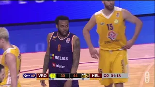 NLB ABA League 2 2021/22 highlights, Round 13: Vrijednosnice Osijek – Helios Suns (25.3.2022)