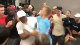 *FIGHT* JAKE PAUL PUNCHES DEJI! (FULL VIDEO)