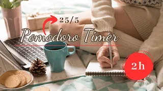25/5  Pomodoro Timer ☆  Study, Focus, Relax and Working  ☆