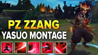 Pz ZZang Yasuo Montage - Challenger Korea Yasuo Main