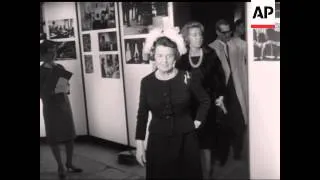 EXHIBITION ON PRESIDENT KENNEDY  - NO SOUND