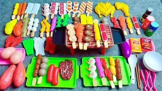 17 Minutes Satisfying with Unboxing  Barbecue BBQ Grill Playset| Toys Asmr