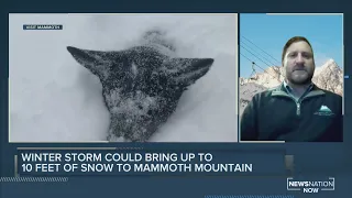 Winter storm could bring up to 10 feet of snow to Mammoth Mountain