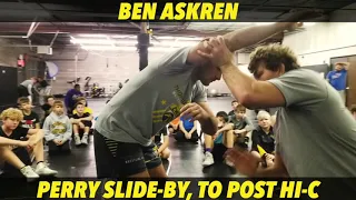 Ben Askren: CLEAR TIES WITH A PERRY SLIDE-BY, THEN HIT YOUR POST HI-C  |  TECHNIQUE FROM FRIENDS