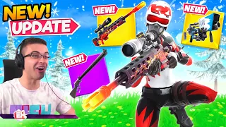 Nick Eh 30 reacts to NEW Exotic Sniper and Grenade Launcher!