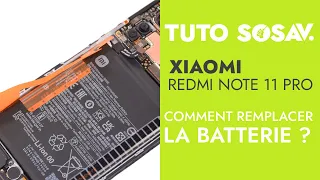 Remplacement de la Batterie du Xiaomi Redmi Note 11 Pro - Tutoriel SOSav