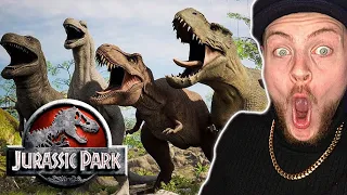 EVOLUTION of T REX in MOVIES & TV  Size Comparison 1918 2022 REACTION