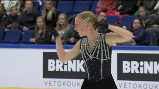 Vera STOLT. Finlandia trophy 2019, FS