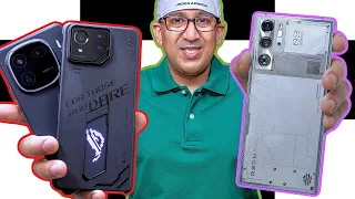 Redmagic 9 Pro vs Asus ROG Phone 8 Pro, Gaming Phones Comparison