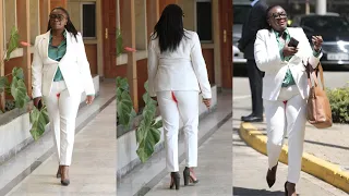 'I'M ON MY PERIOD!' DRAMA IN SENATE AS SENATOR GLORIA ORWOBA ENTERS WITH ‘BLOOD STAINED’ TROUSERS!!