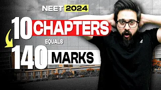 NEET 2024 | Scoring 140+ in Physics using 10 Chapters | GOAT Strategy 🔥