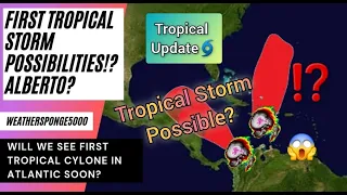 Will Tropical Storm Alberto Form Soon?