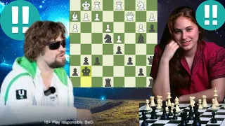 Belittling chess game | Judit Polgar vs Magnus Carlsen 4