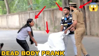 Scary De@d Body Prank ! || MOUZ PRANK