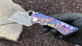 ExtremAddiction "Rhino" MokuTi CTS-XHP Damascus Sergey Rogovets Custom