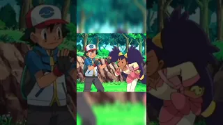Ash Thought Iris Was A Pokemon And Tried To Catch Her #ytshorts #pokemon #shorts