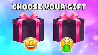 Choose Your Gift!🎁2 Box Challenge | how lucky are you | QuizzyGalaxy #chooseyourgift