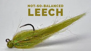 FLY TYING - Not-So-Balanced Leech - PYRAMID LAKE