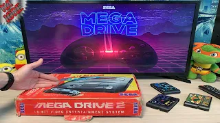 Нашёл Сегу в мусоре давайте проверим - обзор и проверка ( Sega Mega Drive 2 )