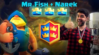 Mr.Fish🐟  + Чемпион России = СУПЕР ШОК Контент! 🙈 🙉 🙊▶ CLASH ROYALE