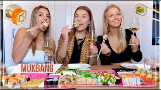 SUSHI MUKBANG 🍣✨ met Isabelle en Bo | SARA VERWOERD