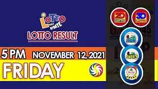 PCSO Lotto Results Today | Swertres Result Today 5PM November 19, 2021 3D Ez2 2D Stl Live