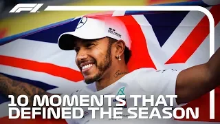 10 Moments That Defined Lewis Hamilton's 2018 Title-Winning Season