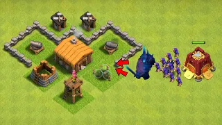 Max Siege Barracks Vs Every Townhall Base (TH  1 - TH 14)