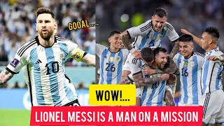 LIONEL MESSI IS A MAN ON A MISSION ! 😱 -WORLD REACT TO LIONEL MESSI'S MAGICAL GOAL VS AUSTRALIA
