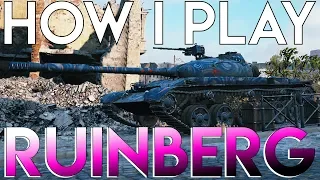 How I Play the Map RUINBERG in World of Tanks