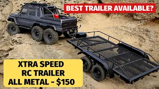 Xtra Speed Trailer Review - best rc crawler trailer available?