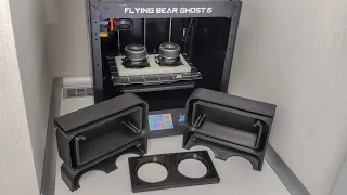 🔊АВТОМОБИЛЬНЫЙ САБВУФЕР НА ПРИНТЕРЕ FLYING BEAR GHOST5 ПЕЧАТАЕМ КОРПУС ДЛЯ САБА ПОД ДВА НЧ ДИНАМИКА🙉