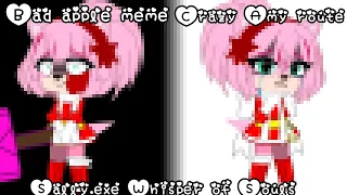 Bad apple meme//Sally.exe Whisper of Souls//Crazy Amy route(REPOST)