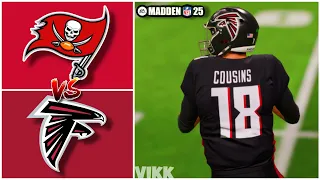Buccaneers vs Falcons Week 5 Simulation (Madden 25 Rosters)