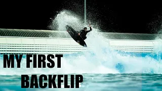 MY FIRST BACKFLIP ON A PERFECT ARTIFICIAL AIR WAVE | ALAIA BAY