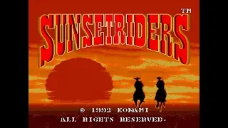 Sunset Riders Longplay [Sega Genesis/Mega Drive] [60 FPS]